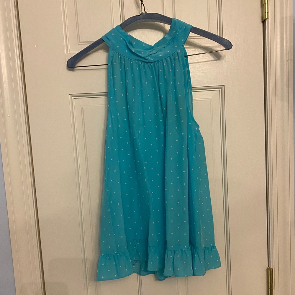 New Lilly light blue top